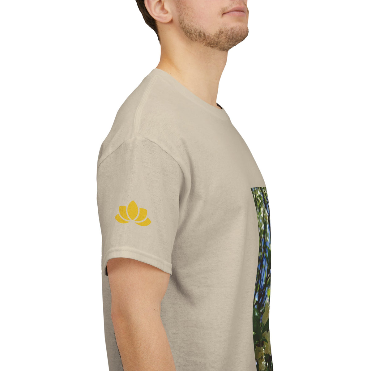 Unisex Heavy Cotton Tee - Apple's Tree Flower