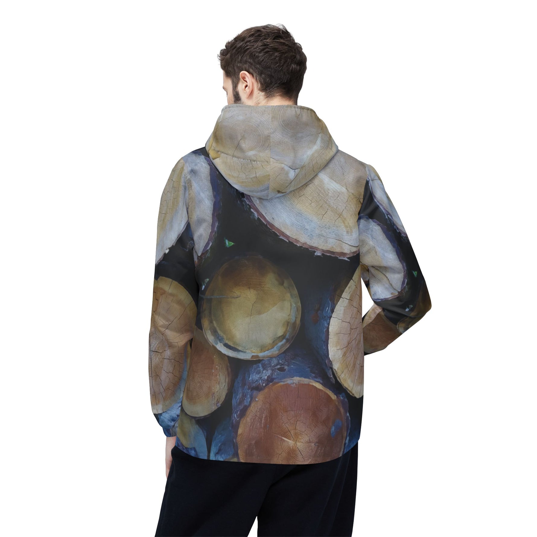 Windbreaker Jacket - Wooden Trunks (Variant 2)