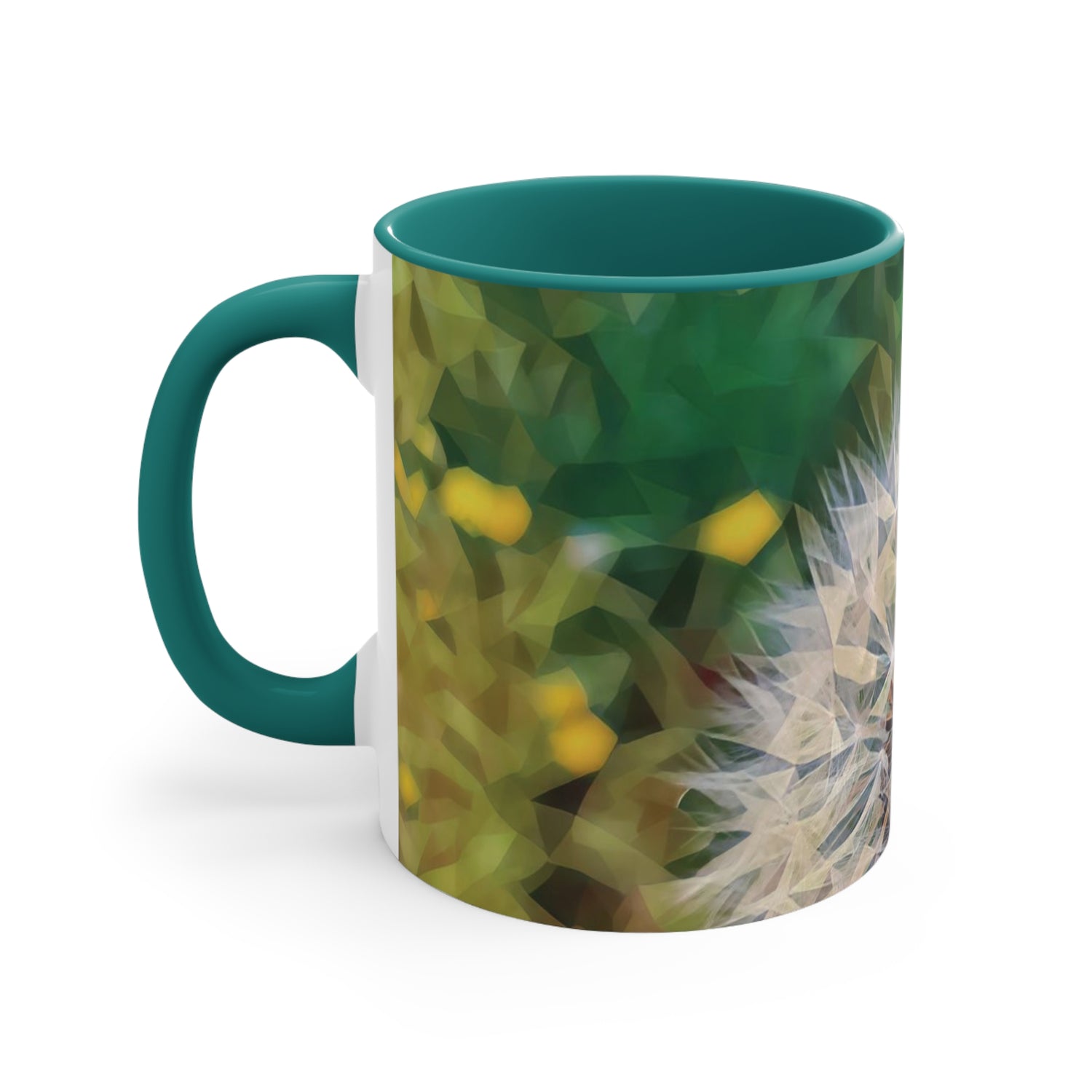 Mug 11oz - Poly Art - Flower of Dandelion (Variant 2)