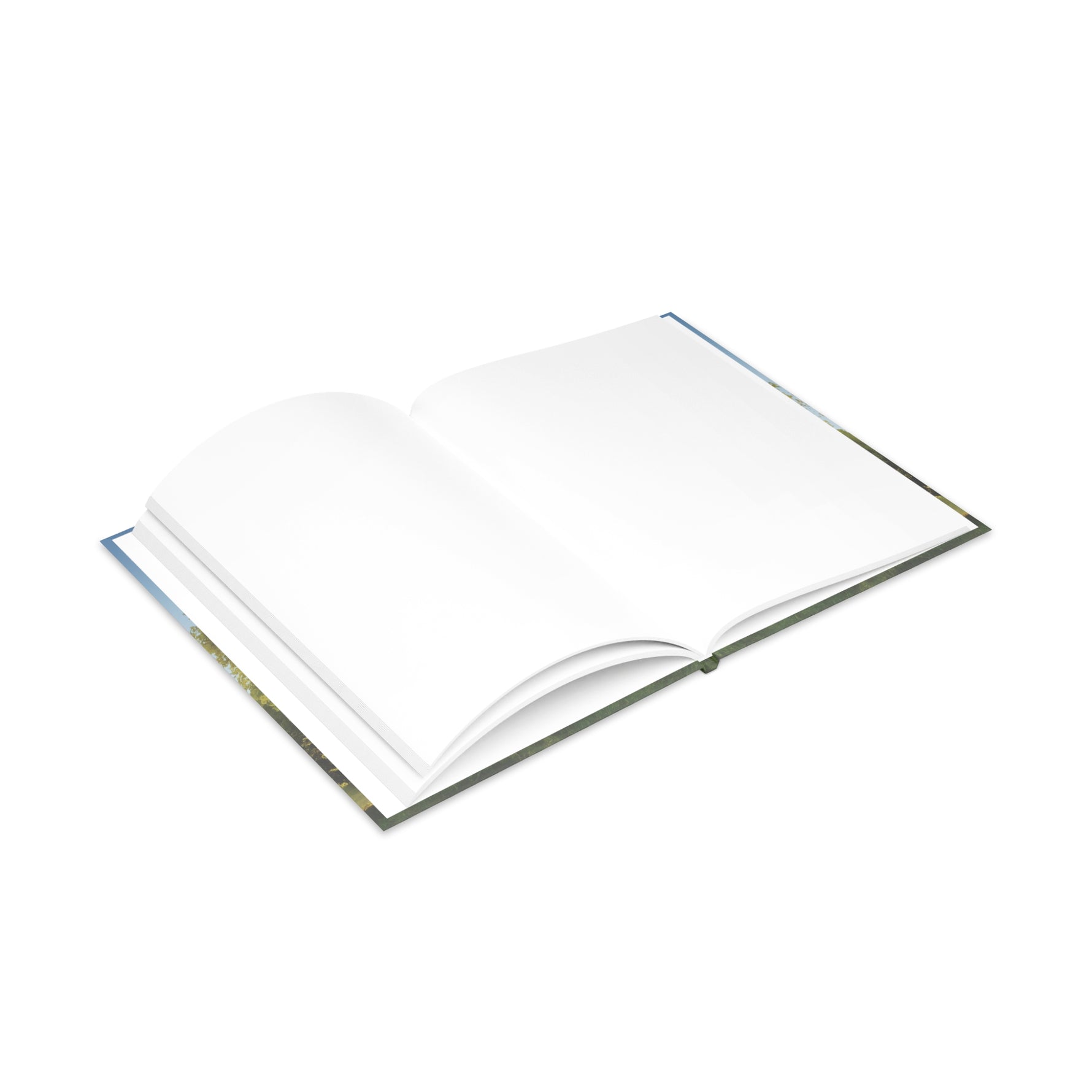 Hardcover Notebook with Puffy Covers - Tree in a Lawn (Variant 2)