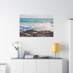 Stretched Matte Canvas - Sea (Variant 08)