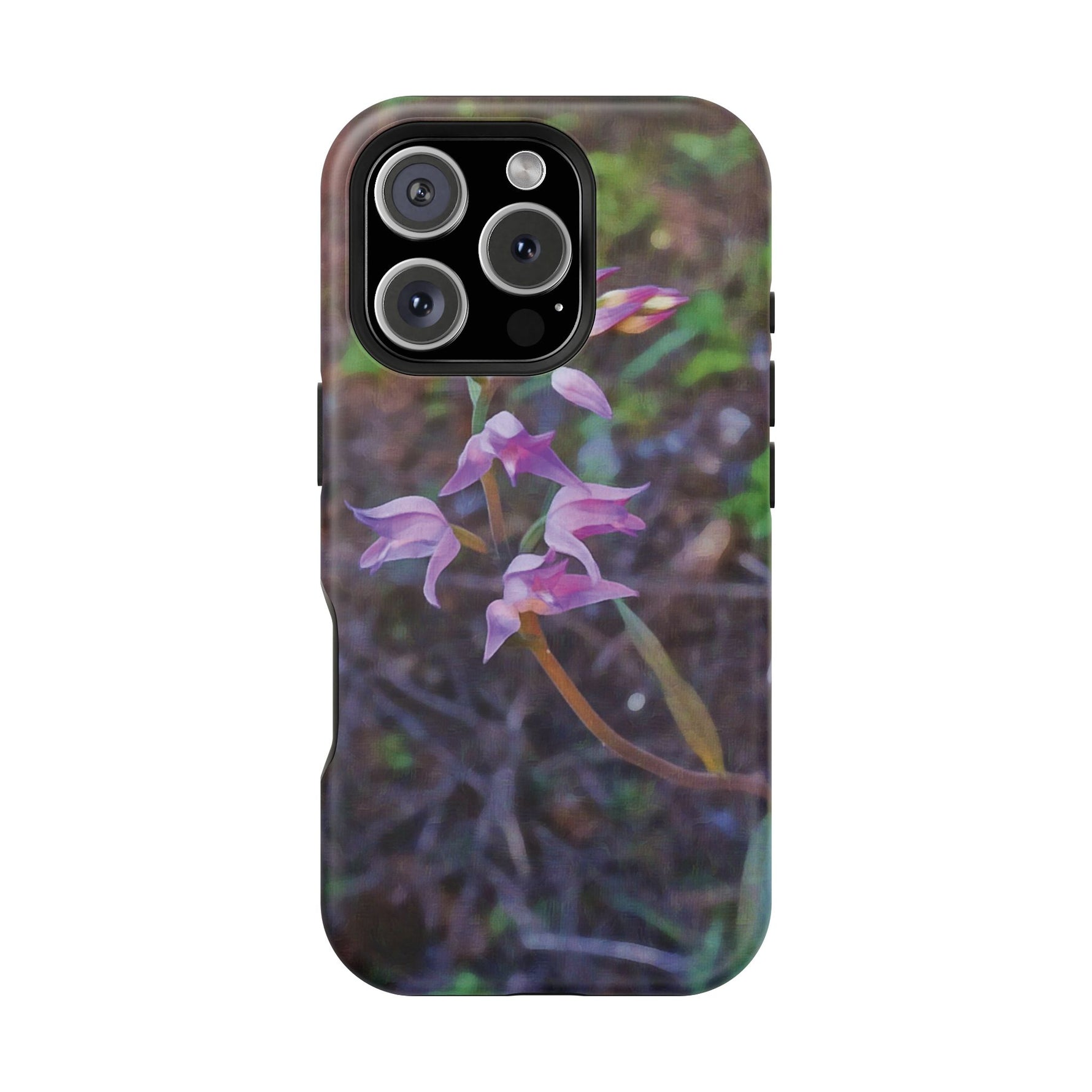 Magnetic Tough Phone Case - Flower of Cephalanthera Rubra
