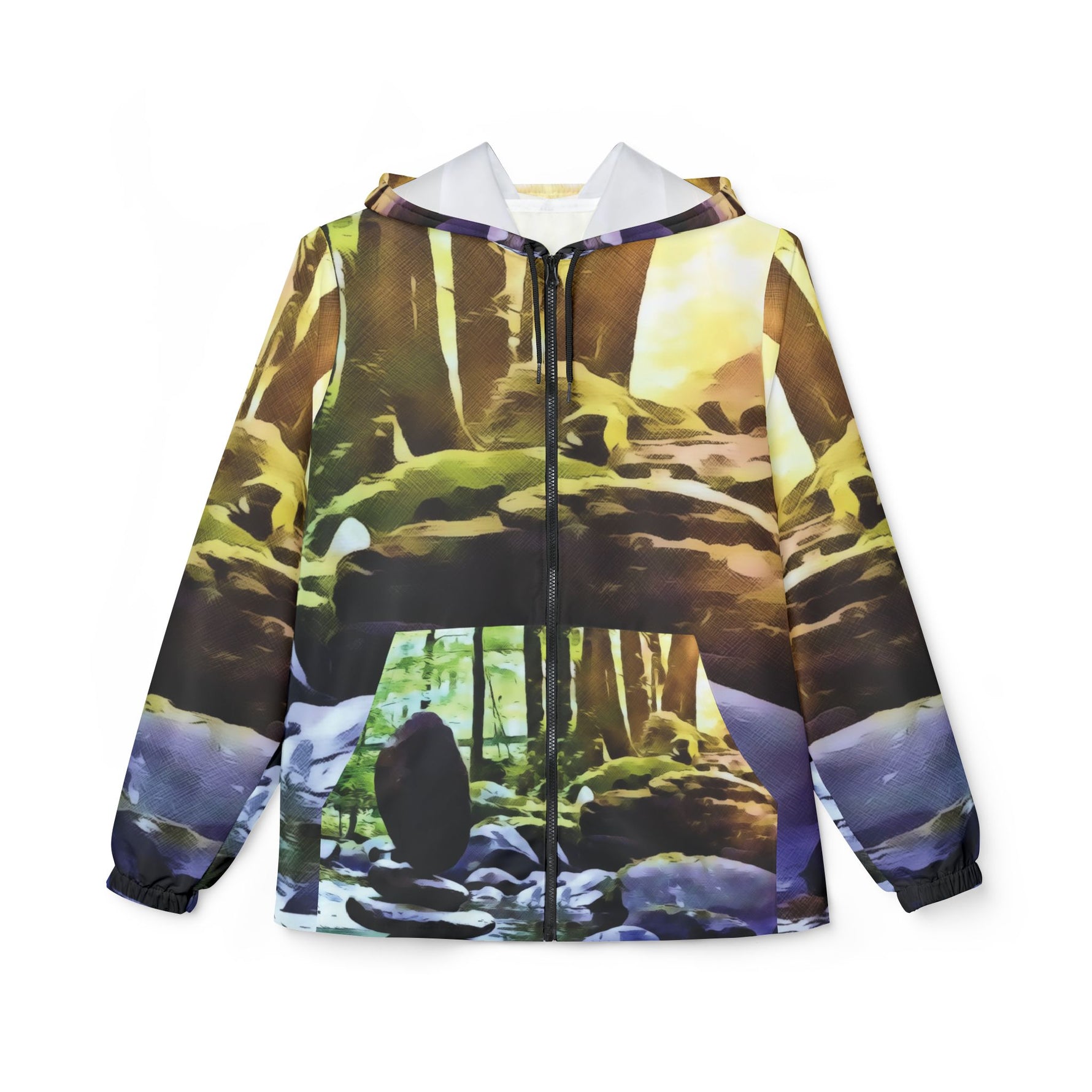 Windbreaker Jacket - Stone Balance (Variant 2)