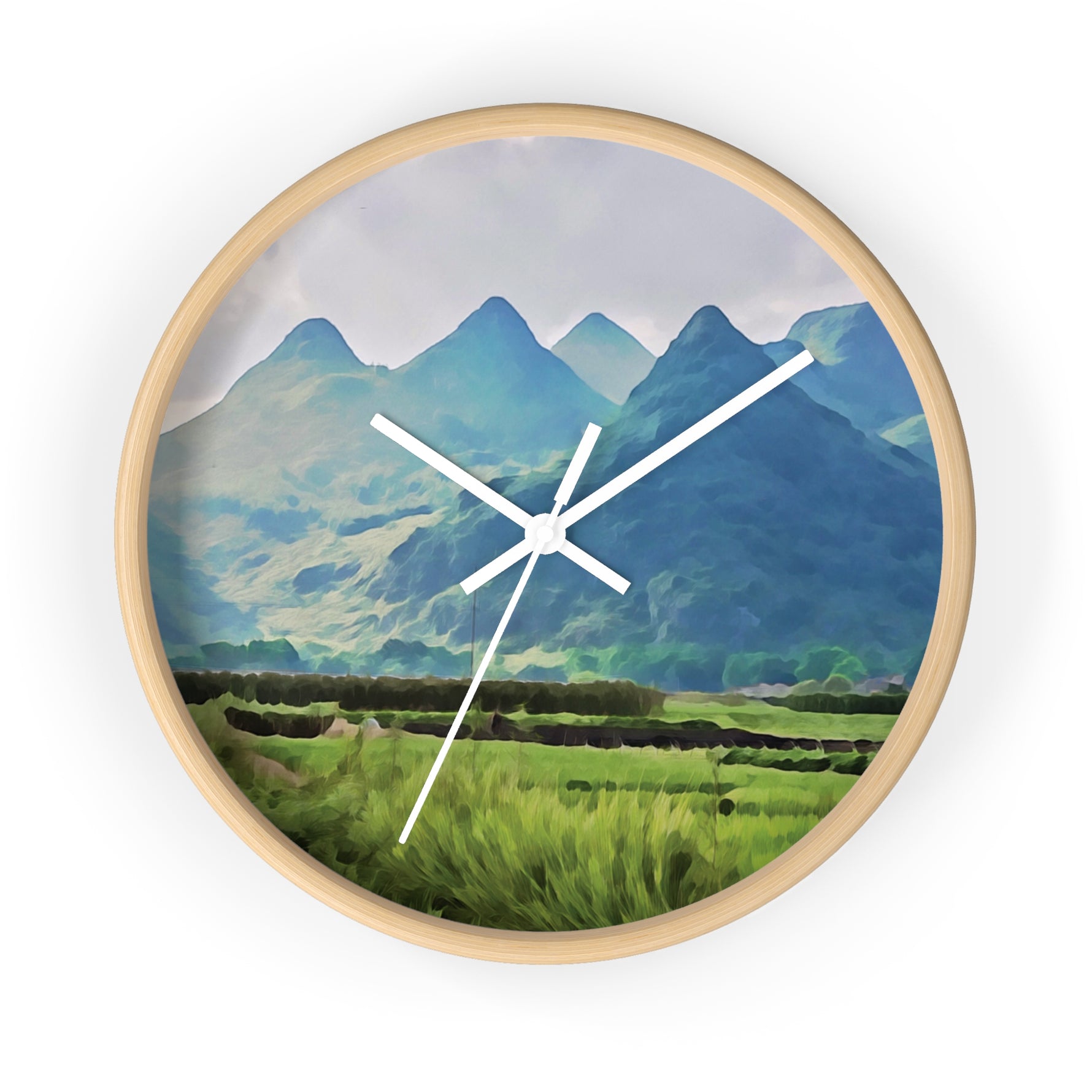 Wall Clock - China's Guilin Hills (Variant 2)