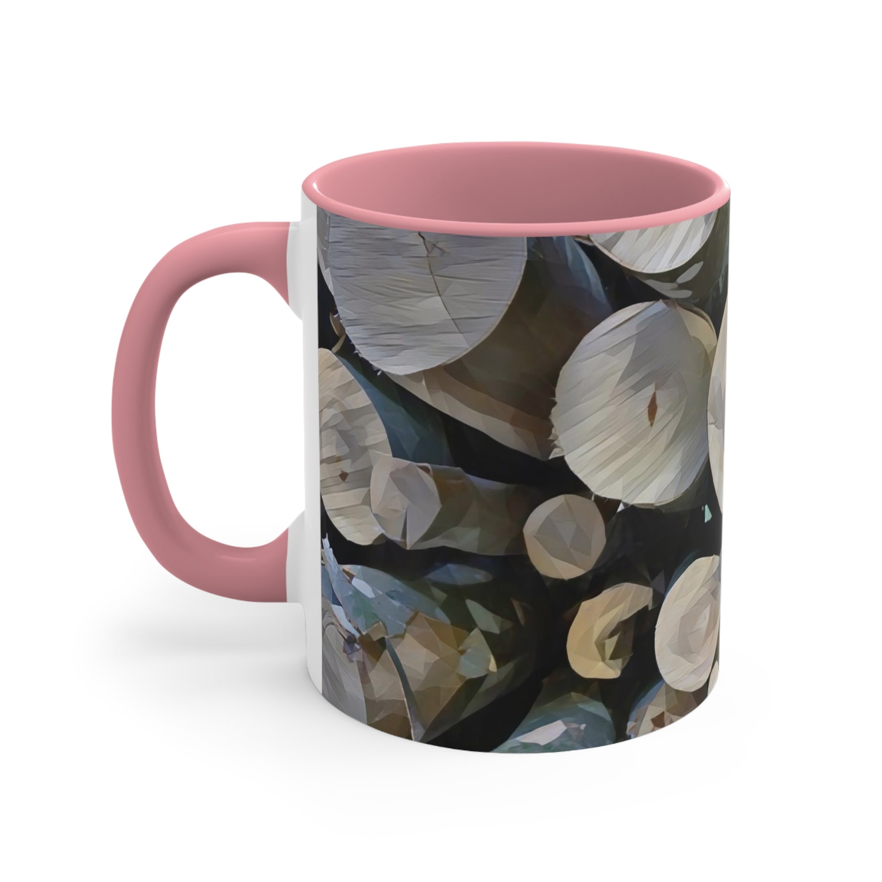 Mug 11oz - Poly Art - Wooden Trunks (Variant 2)
