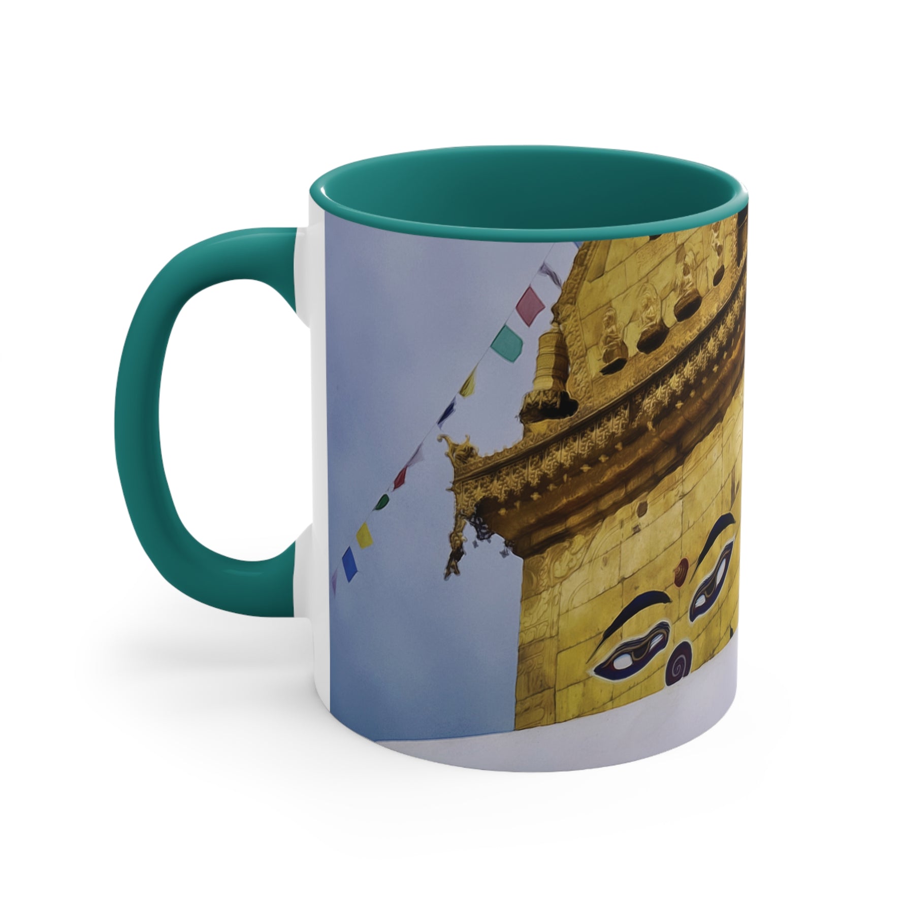 Mug 11oz - Nepal, Stupa with Buddha's Eyes (Variant 1)