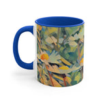 Mug 11oz - Poly Art - Flower of Daisies (Variant 02)