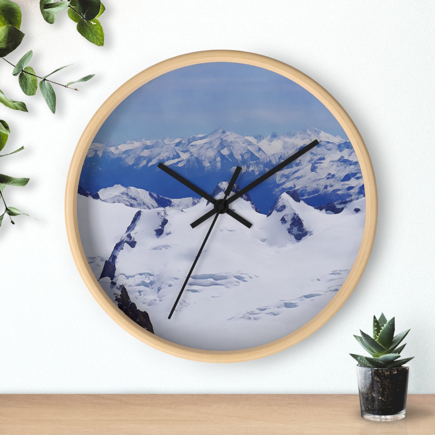 Wall Clock - View from Mont Blanc