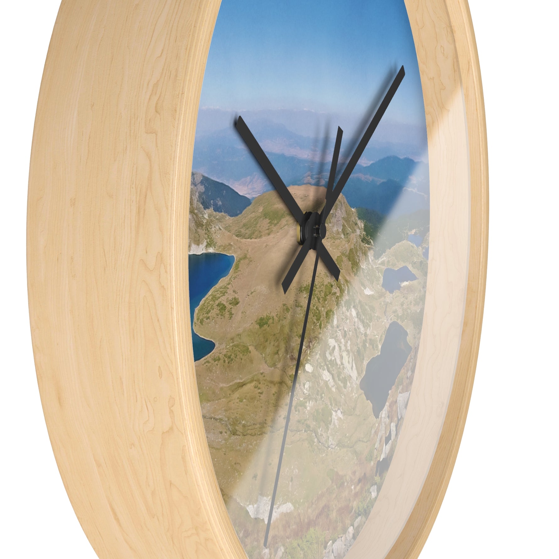 Wall Clock - Rila Lakes, Bulgaria (Variant 2)
