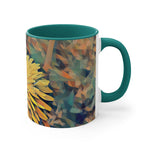 Mug 11oz - Poly Art - Flower of Dandelion (Variant 1)