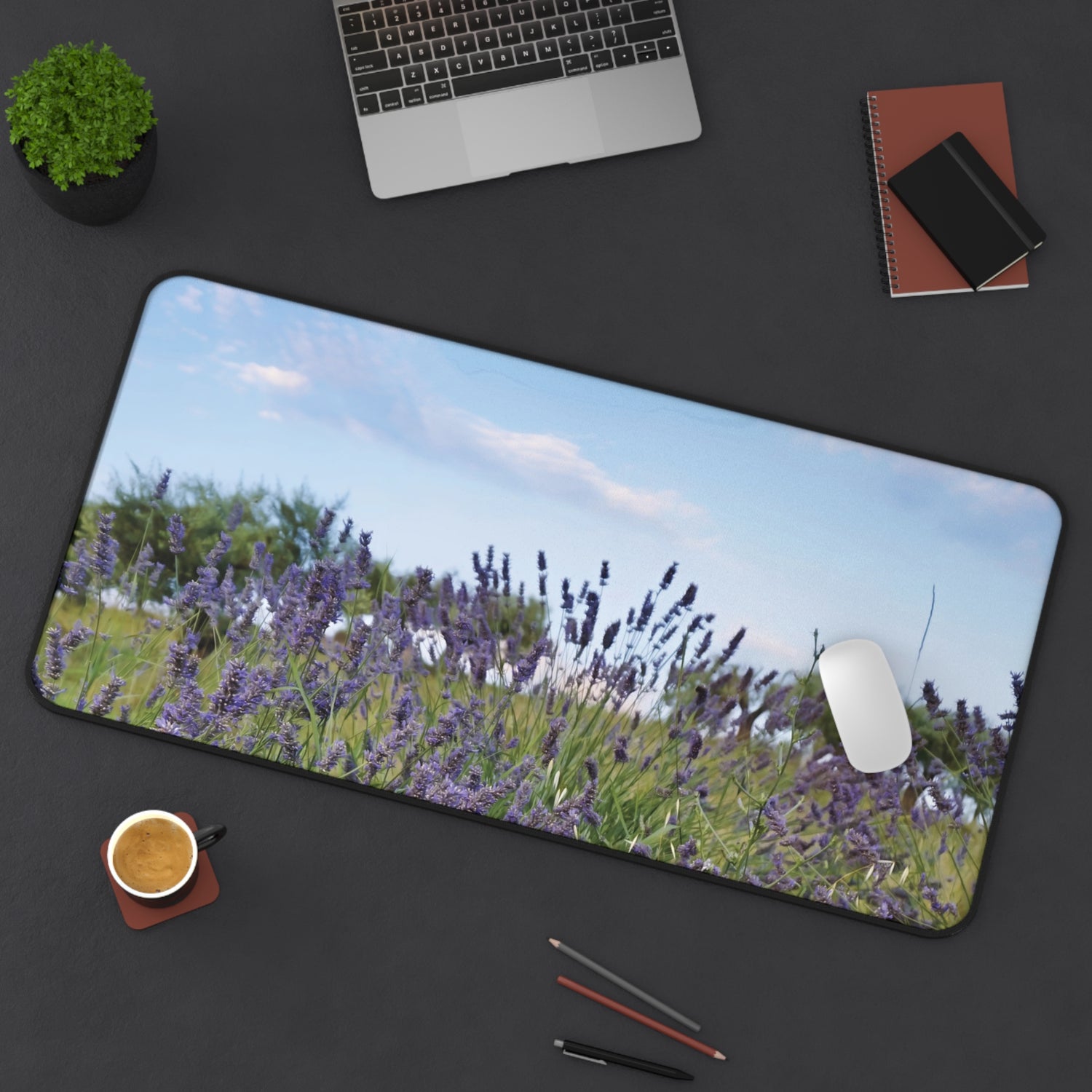 Desk Mat - Flower of Lavender