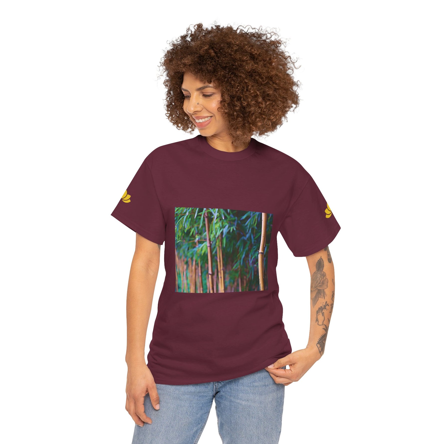 Unisex Heavy Cotton Tee - Bamboo