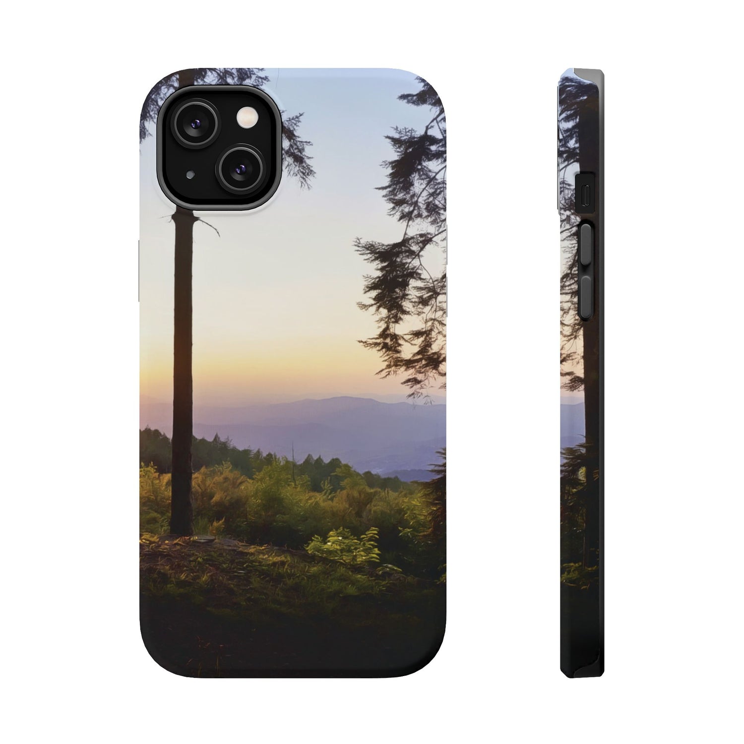 Magnetic Tough Phone Case - Forest Sunset