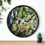 Wall Clock - Apples' Tree Flower