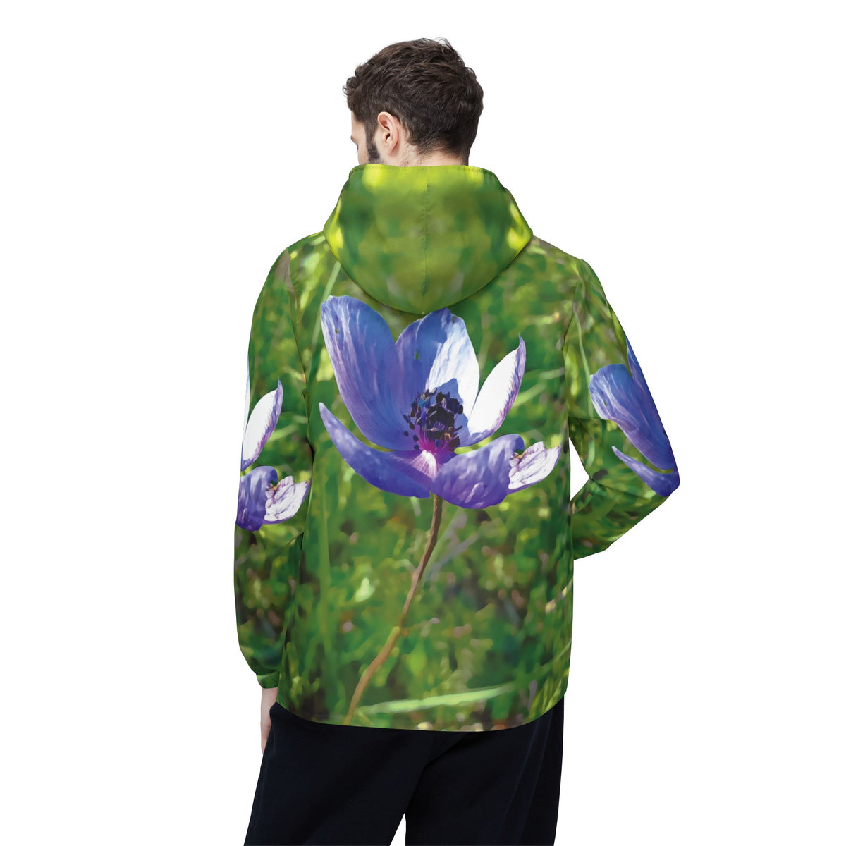 Windbreaker Jacket - Flower of Anemone