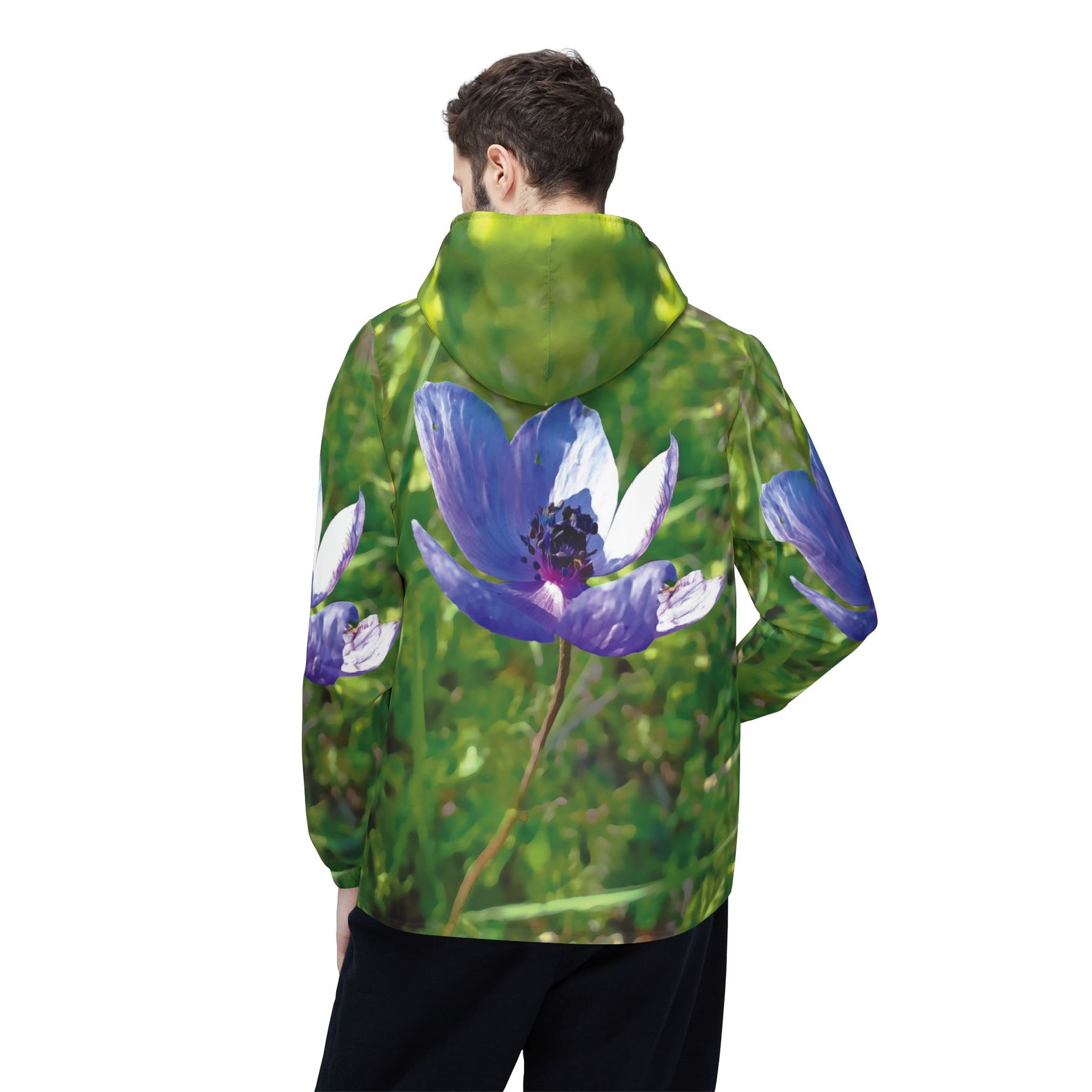 Windbreaker Jacket - Flower of Anemone