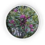 Wall Clock - Flower of Oleander