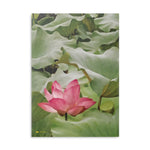 Hardcover Notebook with Puffy Covers - Flower of Lotus