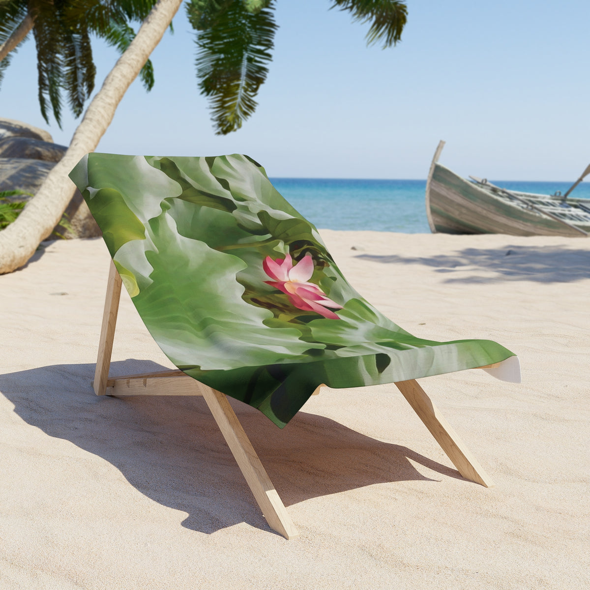 Beach Towel – Flower of Lotus (Variant 2)