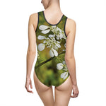 Swimsuit - Flower, White Petals