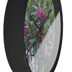 Wall Clock - Flower of Oleander