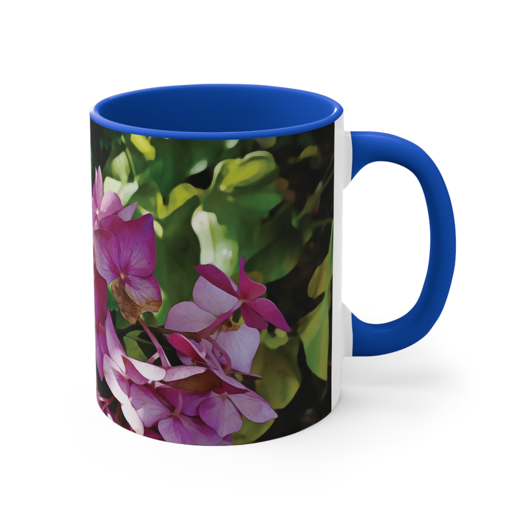 Mug 11oz - Flower of Ortensia/Hydrangea Macrophylla