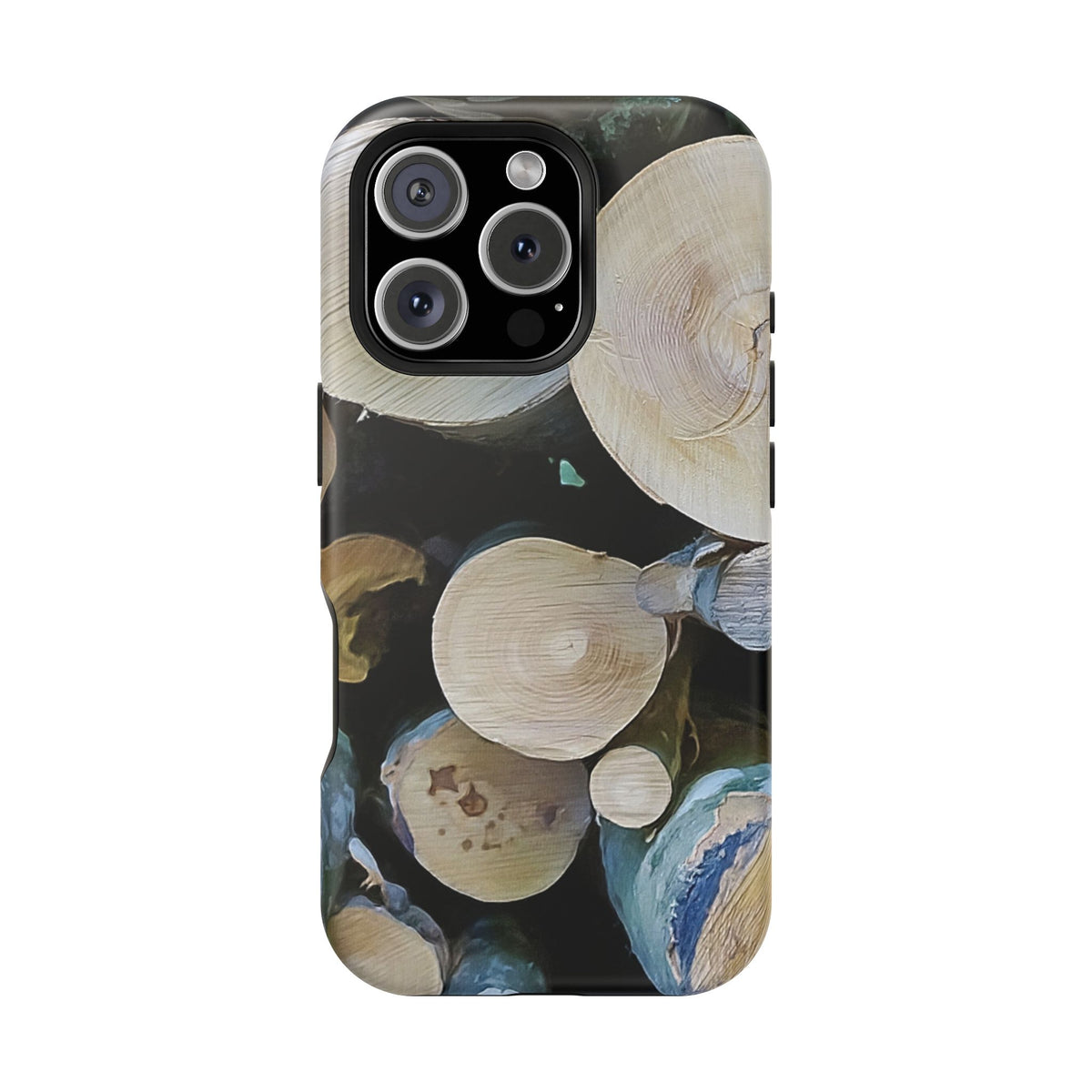 Magnetic Tough Phone Case - Wooden Trunks (Variant 1)