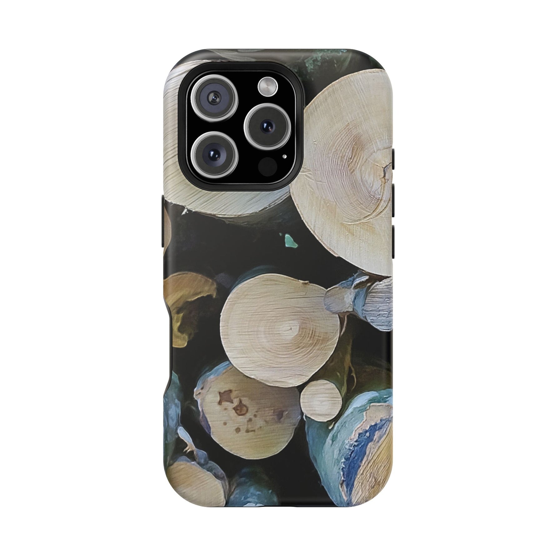 Magnetic Tough Phone Case - Wooden Trunks (Variant 1)