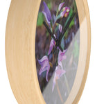 Wall Clock - Flower of Cephalanthera Rubra