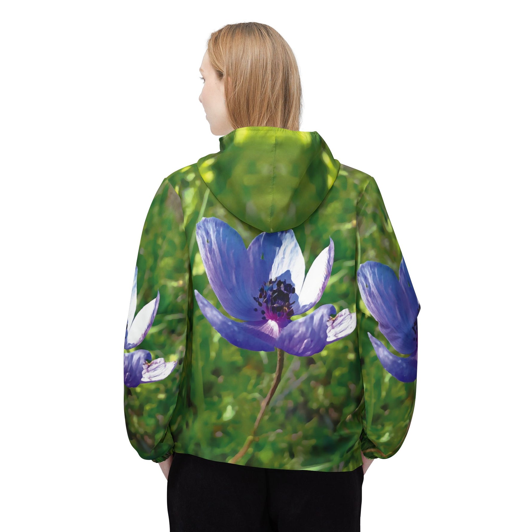 Windbreaker Jacket - Flower of Anemone