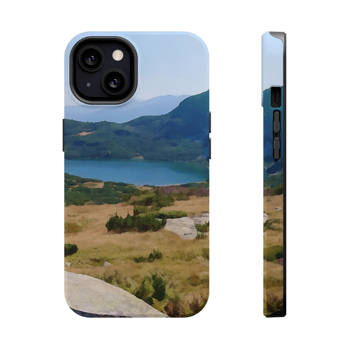 Magnetic Tough Phone Case - Rila Lakes (Variant 5)