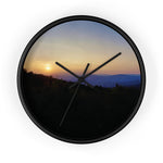 Wall Clock - Sunset Sky (Variant 2)