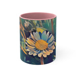 Mug 11oz - Poly Art - Flower of Daisies (Variant 05)