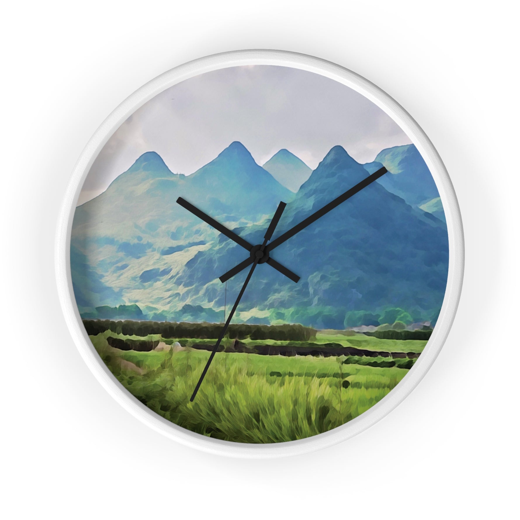 Wall Clock - China's Guilin Hills (Variant 2)