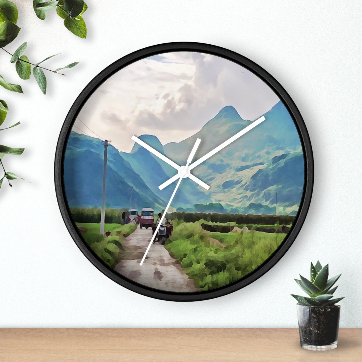 Wall Clock - China's Guilin Hills (Variant 1)
