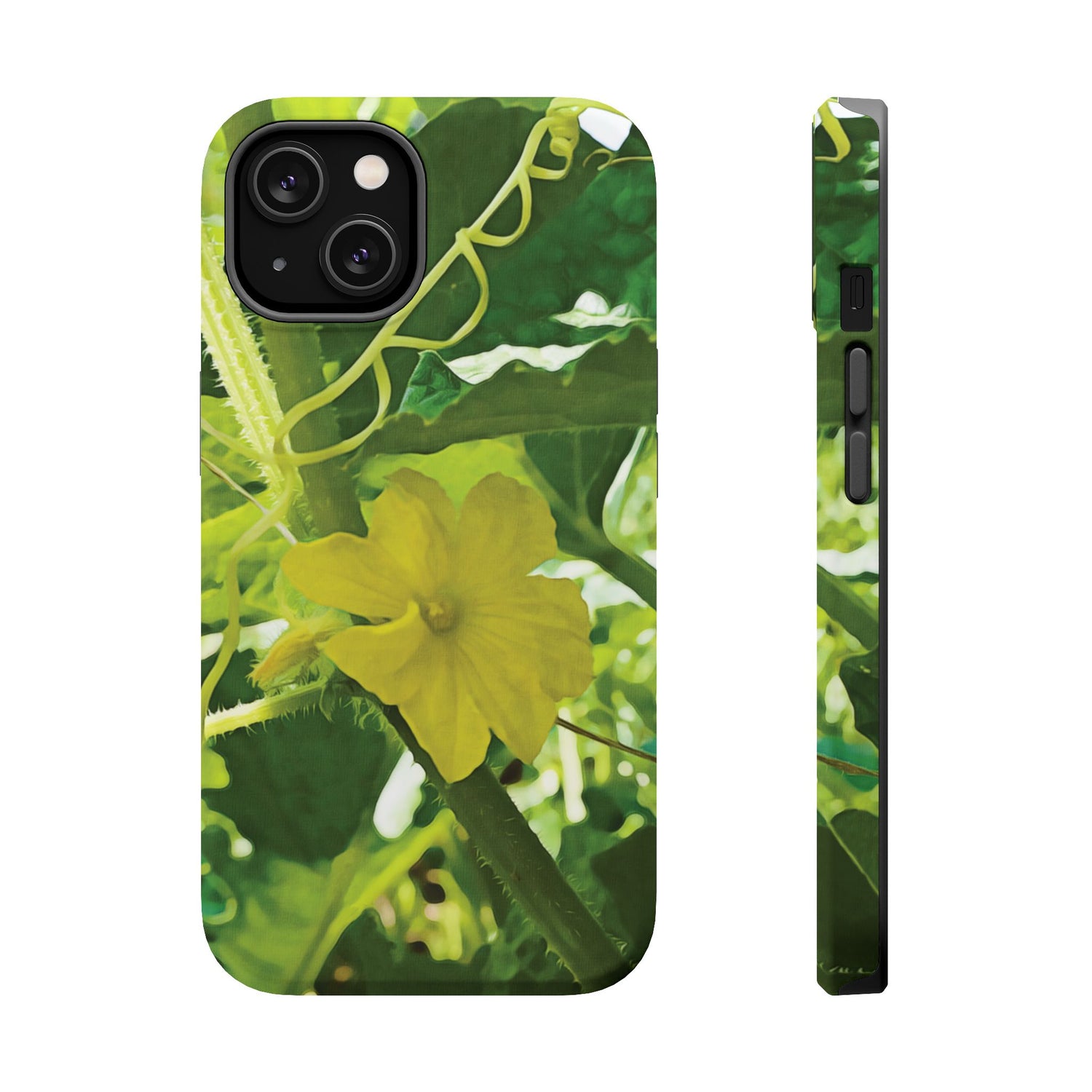 Magnetic Tough Phone Case - Flower of Cucumber