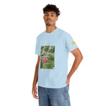 Unisex Heavy Cotton Tee - Flower of Lotus (Variant 1)