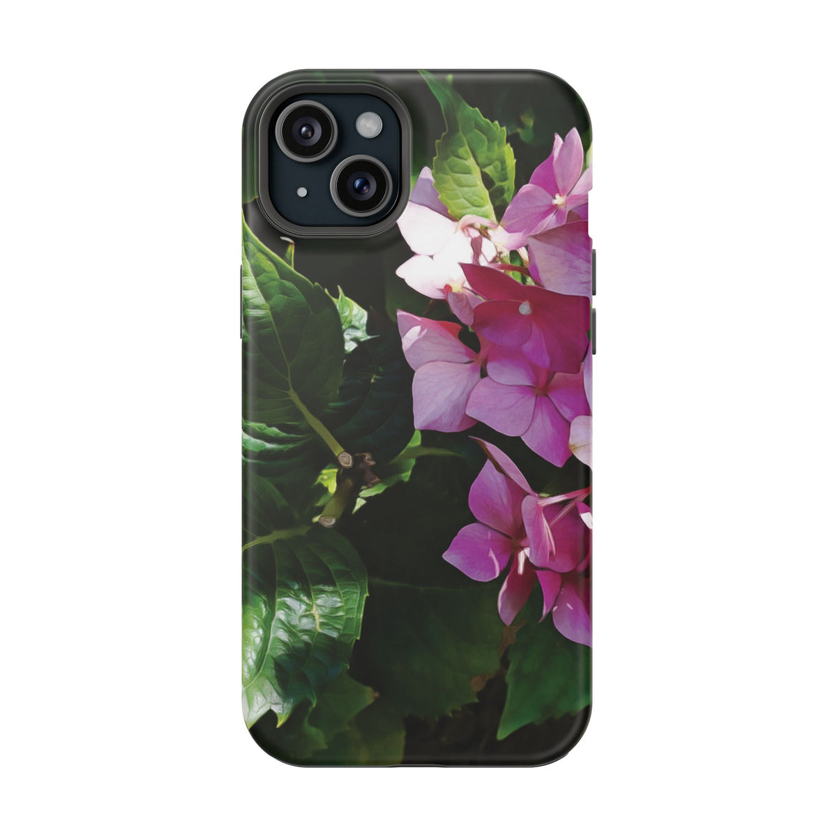 Magnetic Tough Phone Case - Flower of Ortensia/Hydrangea Macrophylla