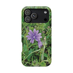 Magnetic Tough Phone Case - Flower of Malva Sylvestris