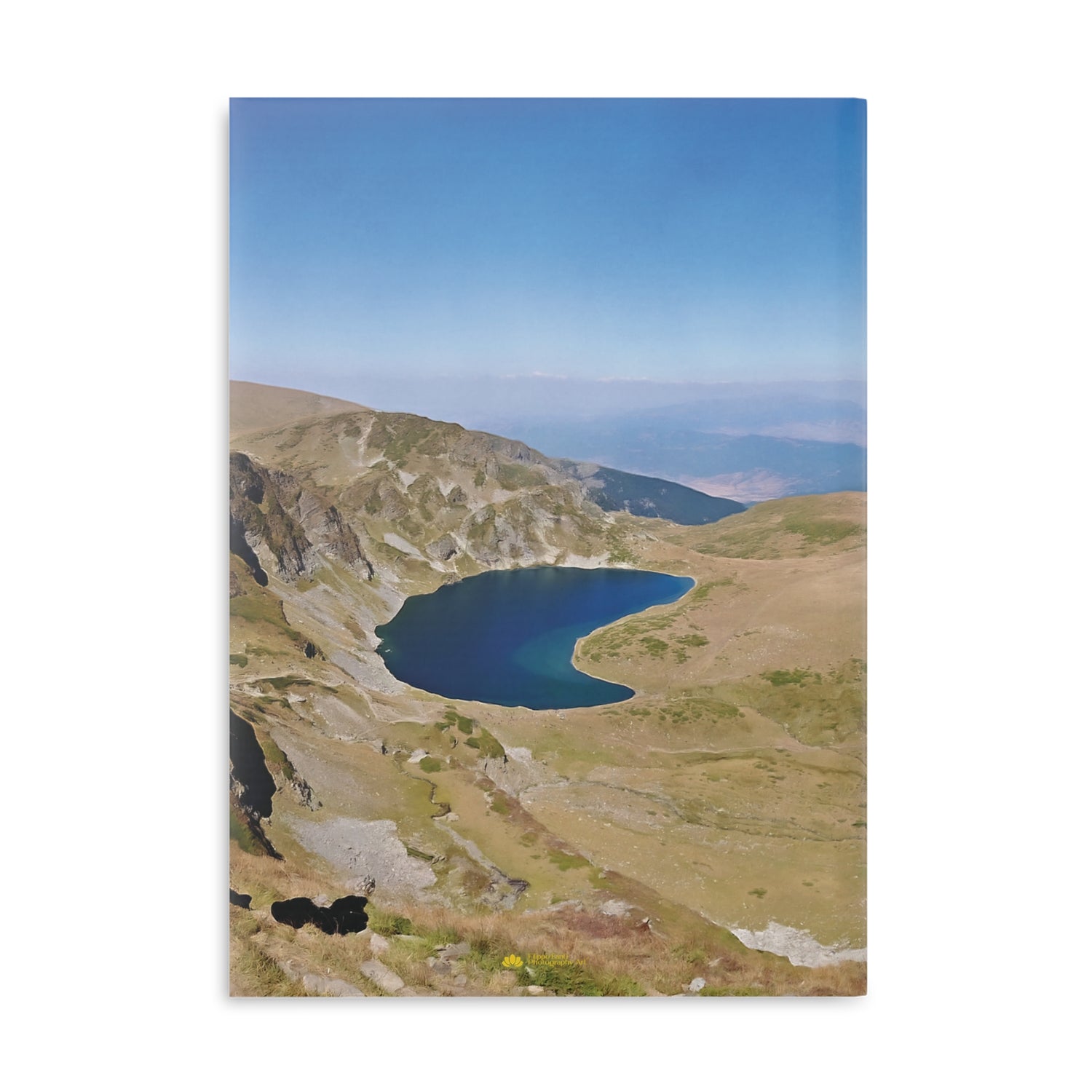 Hardcover Notebook with Puffy Covers - Lakes of Rila, Bulgaria (Variant 1)