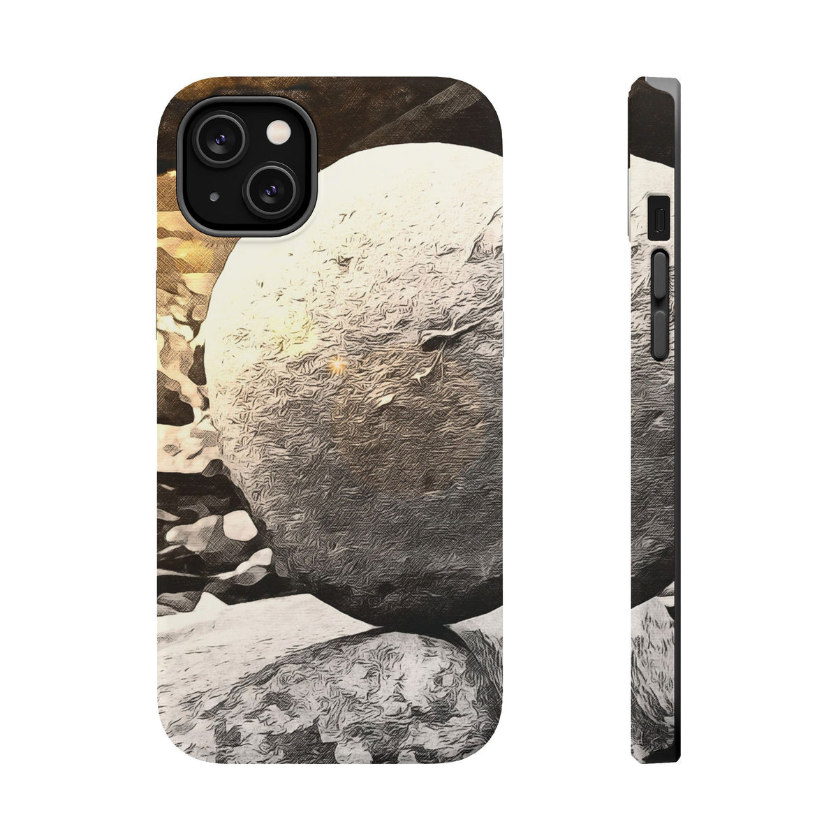 Magnetic Tough Phone Case - Stone Balance