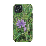 Magnetic Tough Phone Case - Flower of Malva Sylvestris