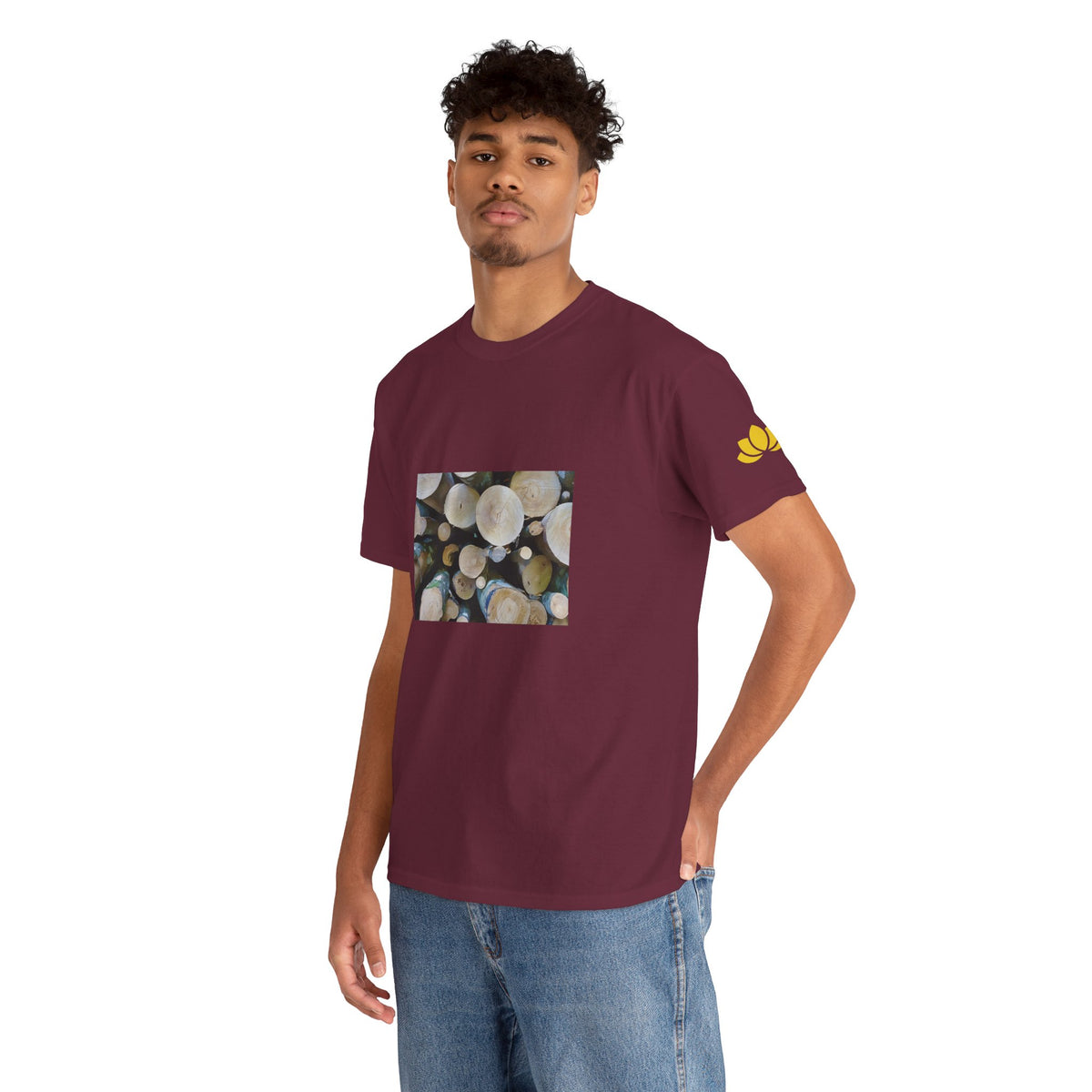 Unisex Heavy Cotton Tee - Wooden Trunks (Variant 1)