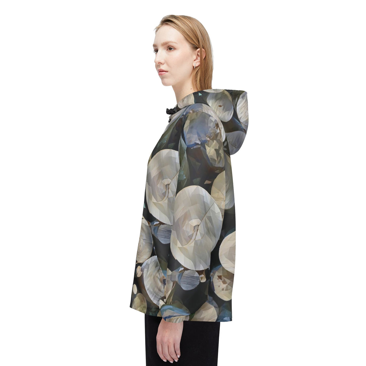 Windbreaker Jacket - Poly Art - Wooden Trunks (Variant 1)