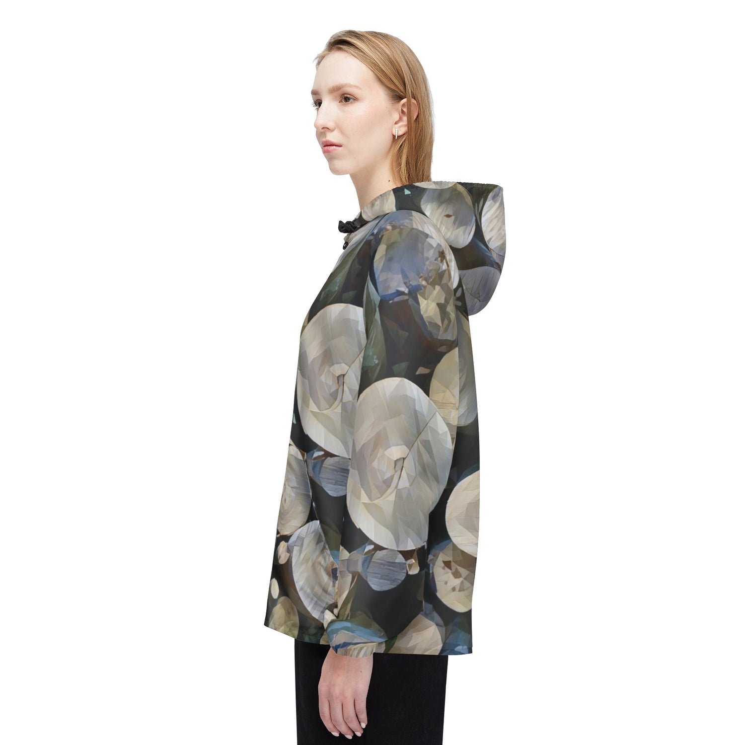 Windbreaker Jacket - Poly Art - Wooden Trunks (Variant 1)