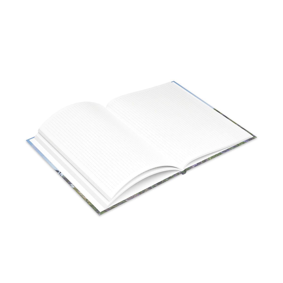 Hardcover Notebook with Puffy Covers - Flower of Lavender