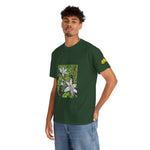Unisex Heavy Cotton Tee - Poly Art - Flower of Ornithogalum (Variant 1)