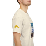 Unisex Heavy Cotton Tee - Sea (Variant 4)