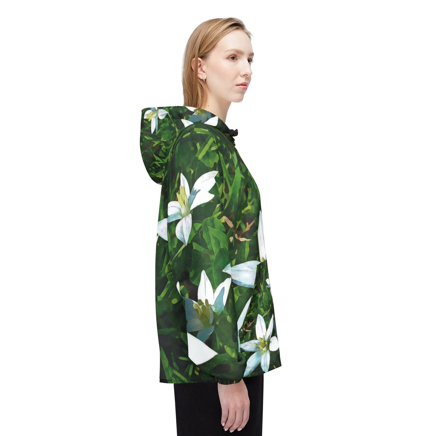 Windbreaker Jacket - Flower of Ornithogalum
