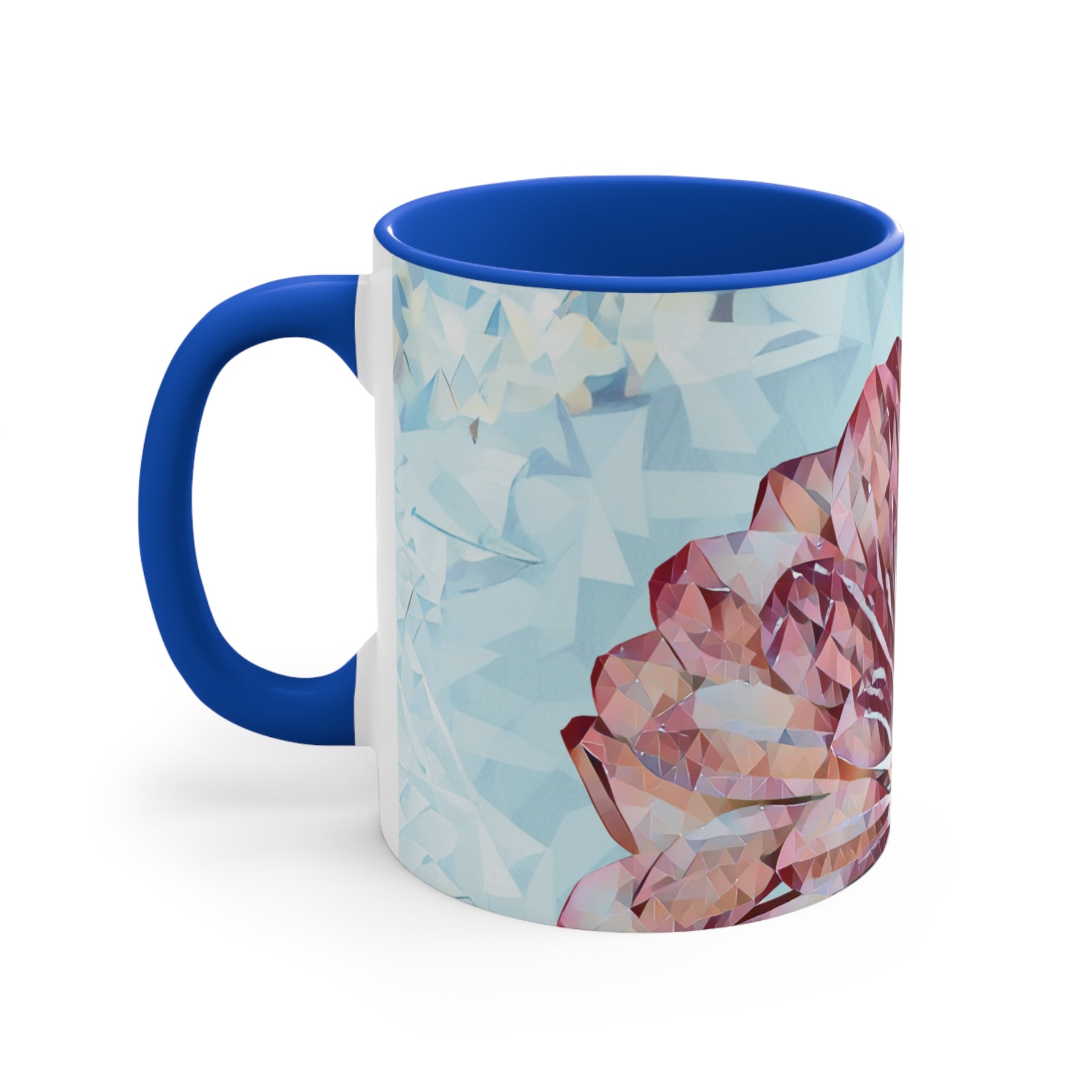 Mug 11oz - Poly Art - Flower of Dahlia (Variant 3)